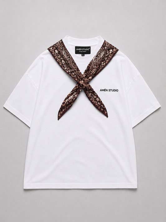 Scarf Neck TEE