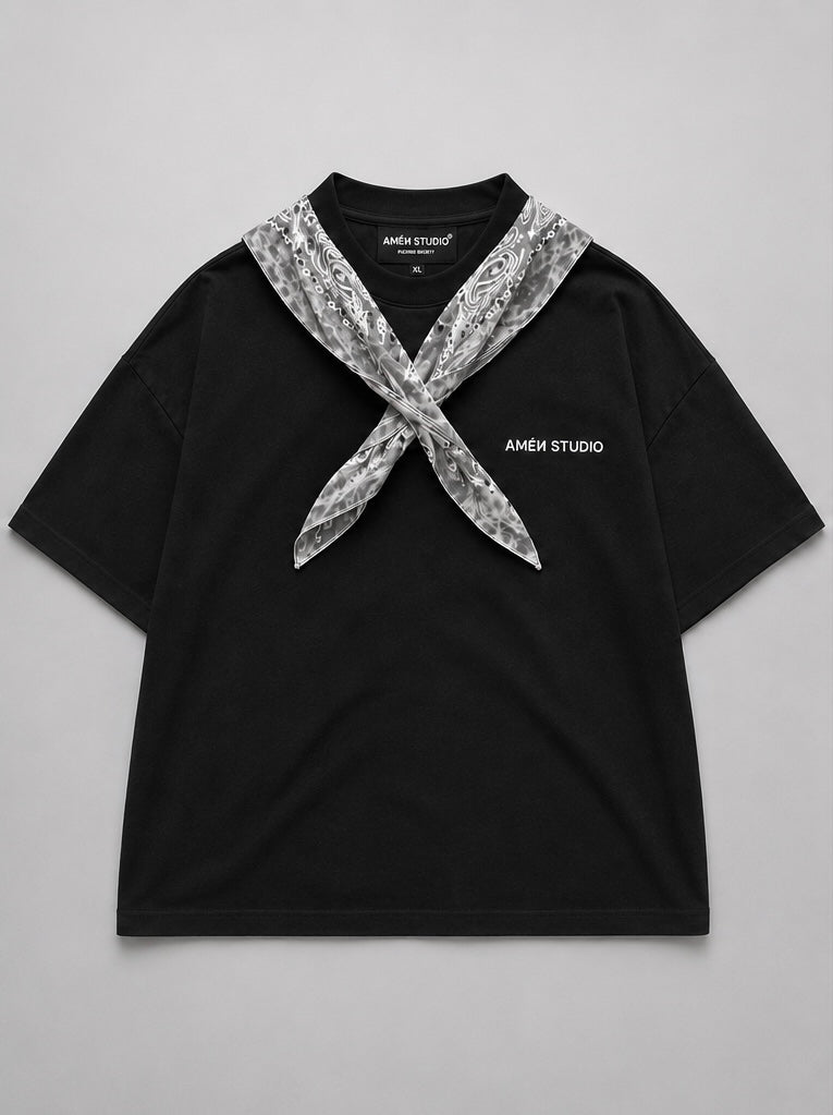 Scarf Neck TEE