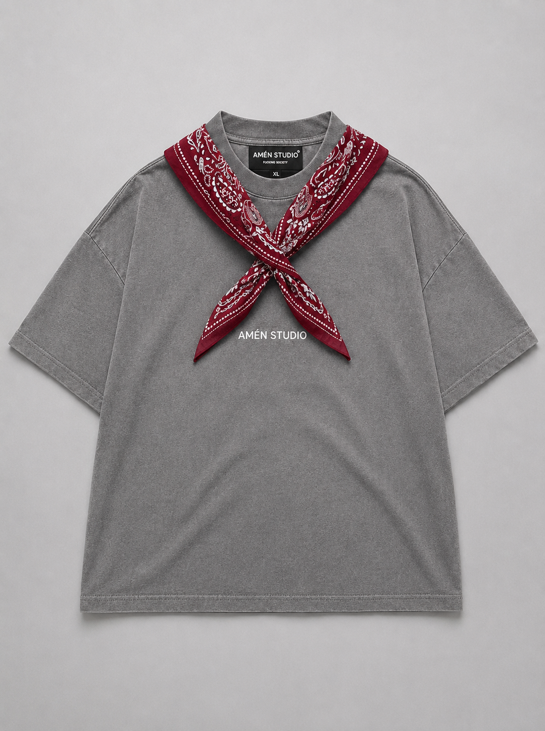 Scarf Neck TEE