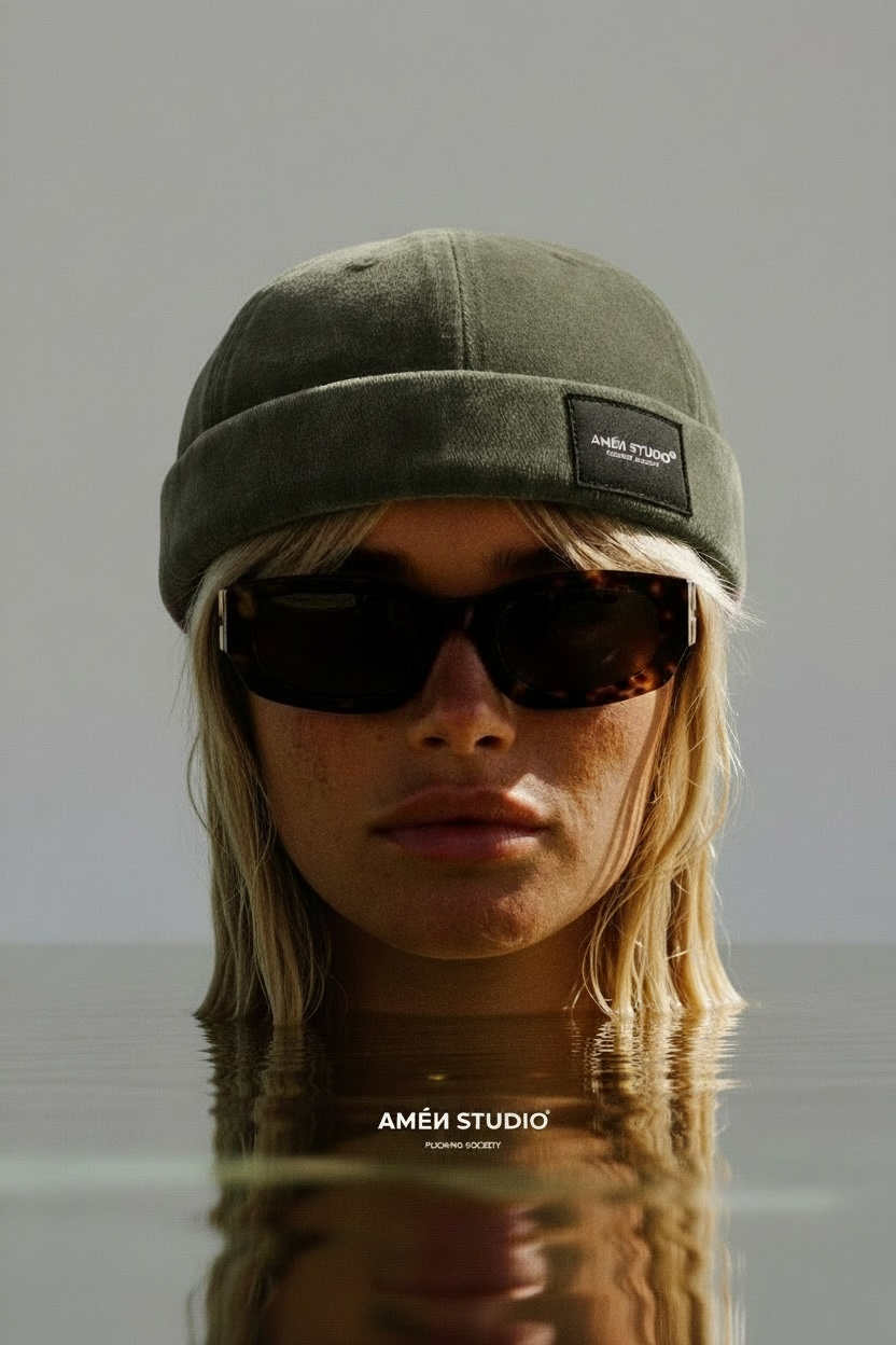 Iconic Green Beannie